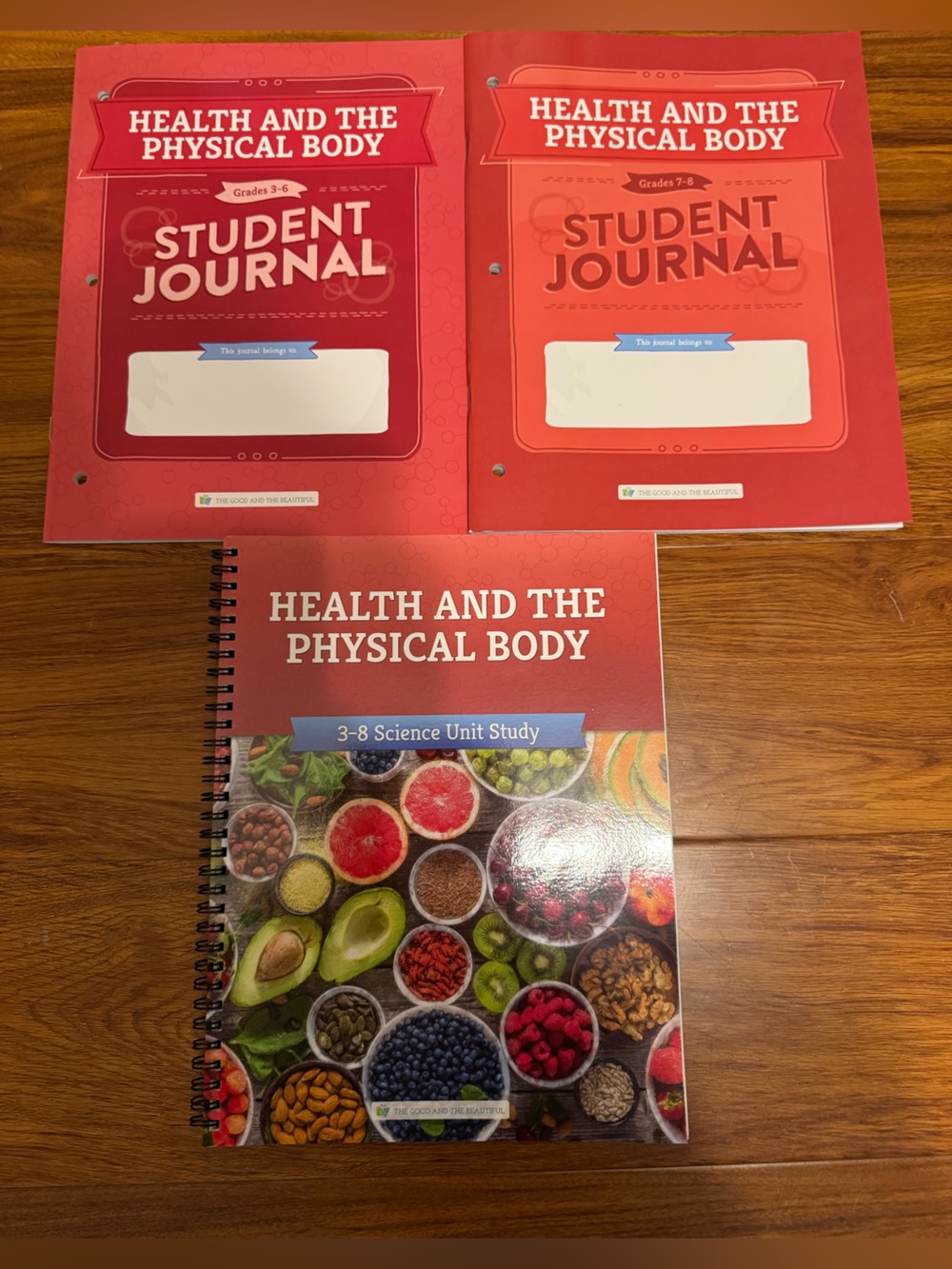 TGAB Health and the Physical Body Student Journals and Unit Study